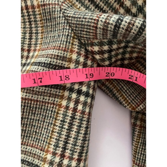 Rosier Milano Italy Womens Plaid Double Breasted Blazer Jacket - Picture 10 of 10
